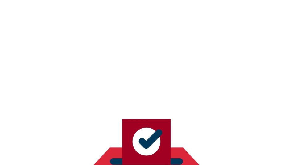 ballot box with the word vote across it